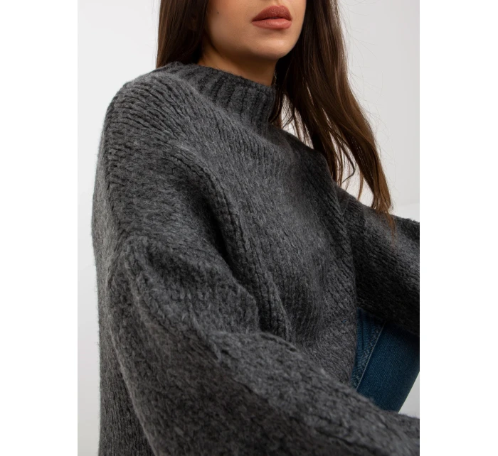 Dámsky sveter LC SW 3018.97P tmavo šedý