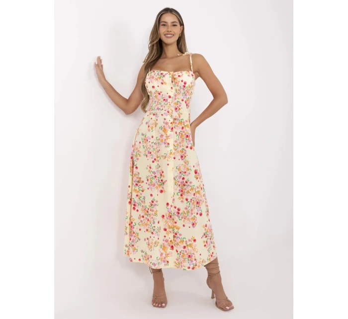 Šaty MI SK 23817 1.88 svetložltá