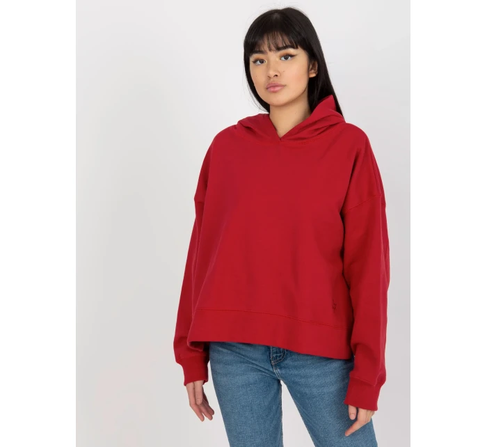 Dámska mikina TW BL 2002.11 tmavo červená - FPrice Dámska mikina TW BL 2002.11 tmavo červená - FPrice