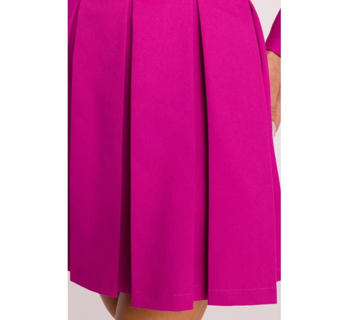 M884 Džínsové šaty - ružové