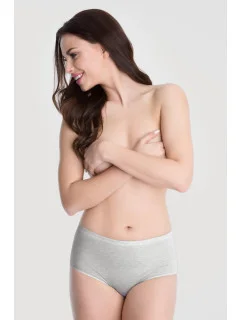 Nohavičky Cotton Midi šedá - Julimex
