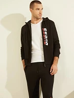 Pánska mikina U0BA50K9V31 - JBLK čierna - Guess