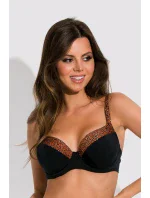 Dámske plavky KAIR Black with Brown - Mediolano Dámske plavky KAIR Black with Brown - Mediolano