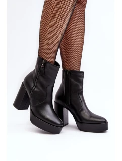 Topánky na podpätku model 190201 Step in style