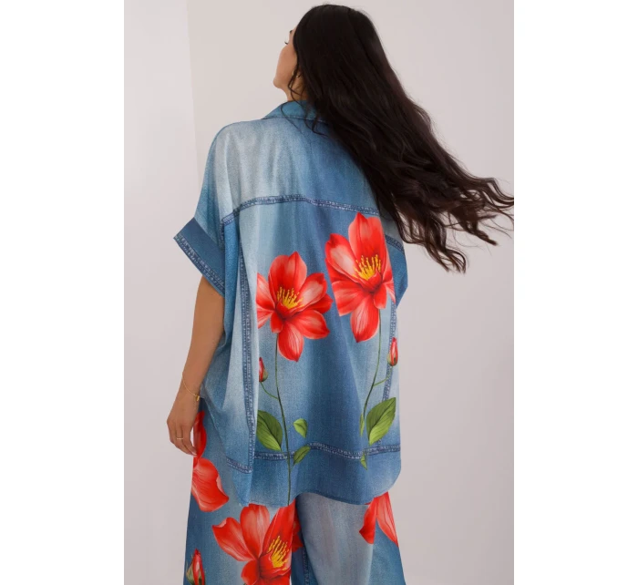 Košeľa s krátkym rukávom 198386 Italy Moda