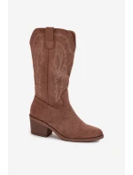 Topánky na podpätku model 218487 Krok vo veľkom štýle