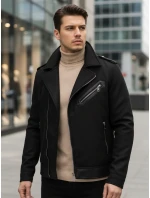 Pánská zimní bunda ramones černá model 21995403 - Dstreet Pánská zimní bunda ramones černá model 21995403 - Dstreet