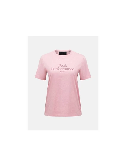 Dámske tričko PEAK PERFORMANCE W Original Tee, ružová farba Dámske tričko PEAK PERFORMANCE W Original Tee, ružová farba