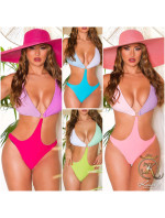 Sexy Koucla Monokini with Colorblocking