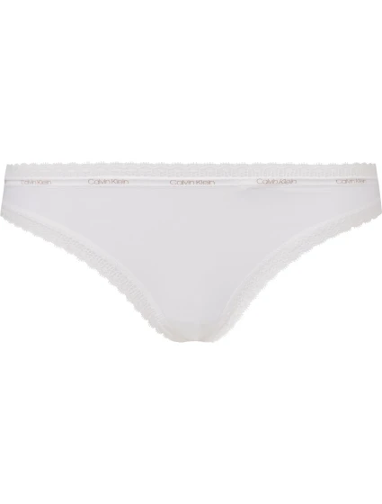 Dámske tangá Up 000QD3763E 100 White - Calvin Klein