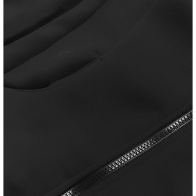 Černý dámský teplákový komplet s rozepínací mikinou model 17225167 - LHD