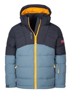 Dětská zimní bunda s kapucí zateplená nepromokavá modrá model 21812737 - Trollkids