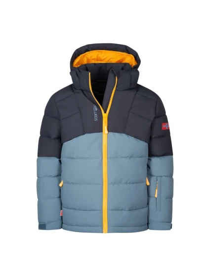 Dětská zimní bunda s kapucí zateplená nepromokavá modrá model 21812737 - Trollkids Dětská zimní bunda s kapucí zateplená nepromokavá modrá model 21812737 - Trollkids