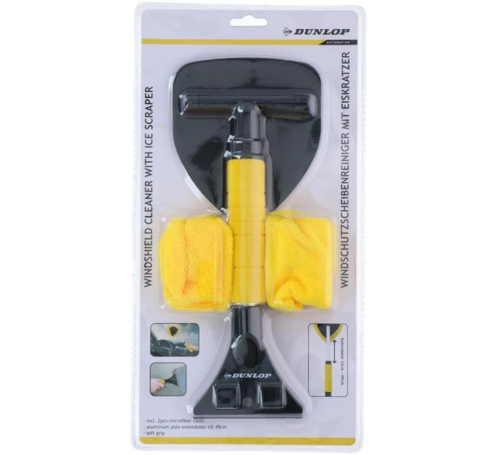 ODSTRAŇOVAČ A ŠKRABKA NA ČELNÉ SKLO 2V1 DUNLOP ODSTRAŇOVAČ A ŠKRABKA NA ČELNÉ SKLO 2V1 DUNLOP