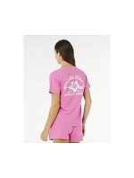 Dámske tričko RIP CURL Surf Puff Party Pack Relaxed, ružové Dámske tričko RIP CURL Surf Puff Party Pack Relaxed, ružové