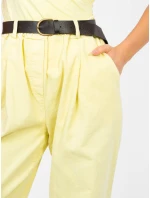 Nohavice MI SP 2690.00 svetložltá