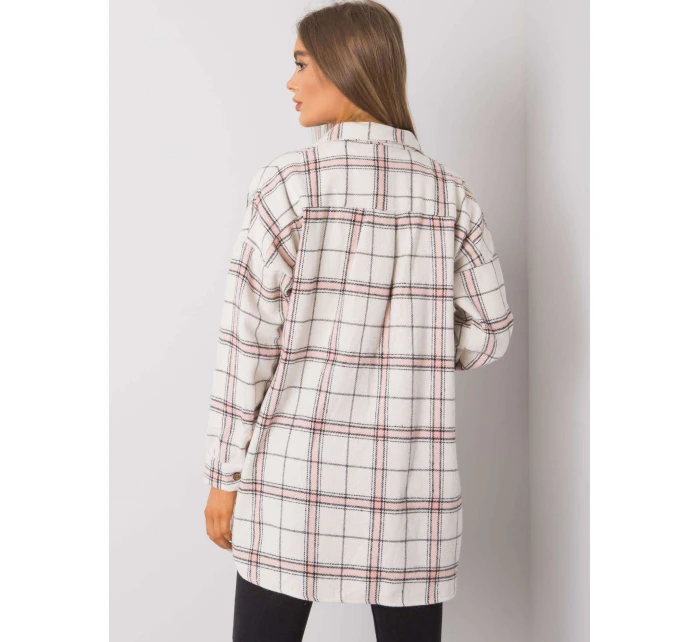 Košeľa TO KS 0810 3.32 biela ružová Košeľa TO KS 0810 3.32 biela ružová