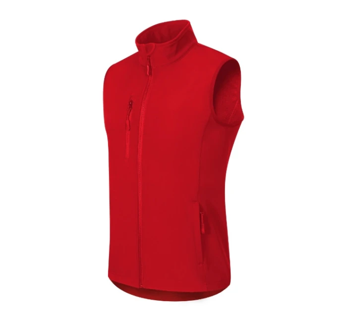 Trail pánska softshellová vesta červená