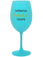 Daddy's Liquid Therapy - tyrkysový pohár na víno 350 ml