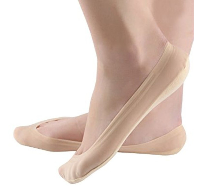 Ponožky baleríny so silikónom 1093