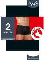 Pánské boxerky Sloggi men 24/7 Hipster 2P černé Pánské boxerky Sloggi men 24/7 Hipster 2P černé
