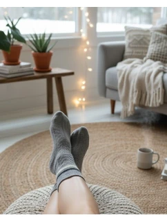 WiK Cosas 104 Dámske kašmírové ponožky 35-42