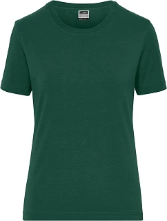 JN Dámské pracovní tričko z bio bavlny Solid 02. dark green model 22531505 - Daiber