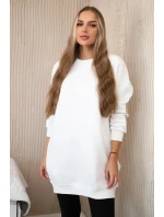 Izolovaná mikina s nápisom California ecru