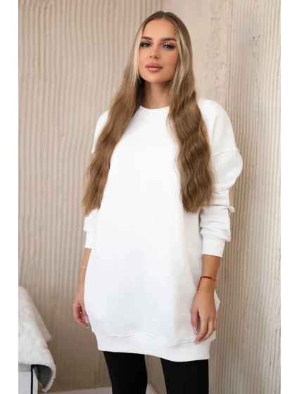 Izolovaná mikina s nápisom California ecru