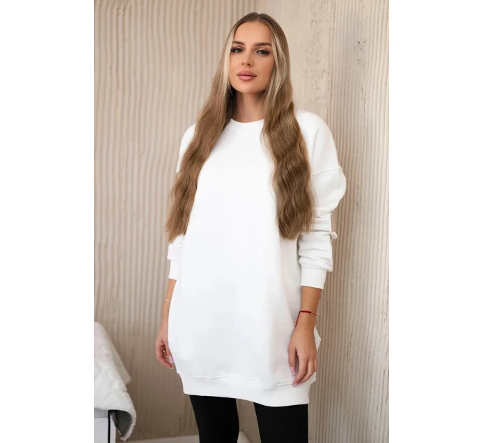 Izolovaná mikina s nápisom California ecru