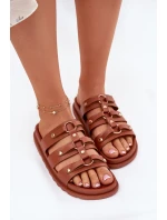 Klapki Damskie Z Paskami Camel Pasiriela Klapki Damskie Z Paskami Camel Pasiriela