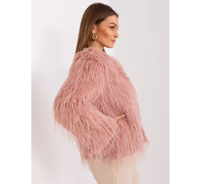 Bunda AT KR 2359.96P tmavo ružová