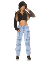 Sexi džínsy J209F svetlomodré - Koucla