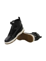 Pánske juniorské členkové topánky Rbd Game Wtr W 387604 02 Black and White - Puma