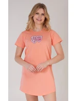 Dámská noční košile s krátkým rukávem Super model 18625831 - Vienetta Dámská noční košile s krátkým rukávem Super model 18625831 - Vienetta