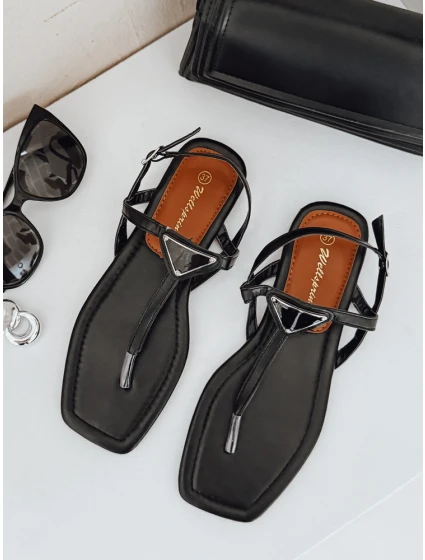 dámské žabky sandály černé Dstreet model 21990336 - FashionStreet