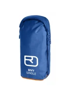 ORTOVOX Bivy Single Adult Rectangular Sleeping Bag Polyuretánová modrá, oranžová ORTOVOX Bivy Single Adult Rectangular Sleeping Bag Polyuretánová modrá, oranžová
