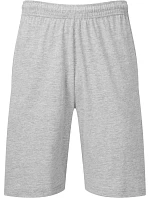 Fruit of the Loom Iconic 195 Jersey Shorts Šortky z džerseju 16.4052 heather grey Fruit of the Loom Iconic 195 Jersey Shorts Šortky z džerseju 16.4052 heather grey