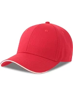 Sport 6 panelová sandwich kšiltovka red model 22450505 - Atlantis Headwear Sport 6 panelová sandwich kšiltovka red model 22450505 - Atlantis Headwear