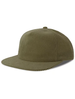 5 panelová manšestrová kšiltovka olive model 22456321 - Atlantis Headwear
