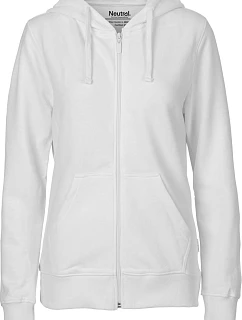 O Dámská mikina s kapucí z bio bavlny white model 22506014 - Neutral
