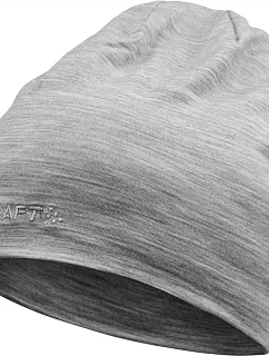 Essence Wool Hat Merino pletená čepice model 22471623 grey melange - Craft Corporate