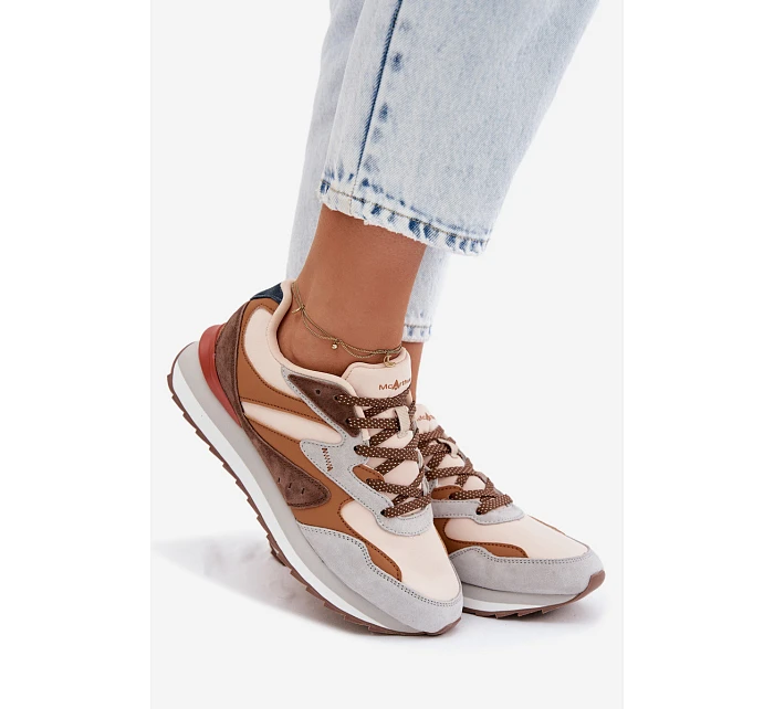 Dámské tenisky z semiše McArthur MA253W hnědé