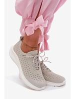 Otevřené dámské sportovní tenisky šedé Heressa