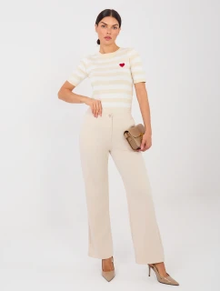 Spodnie IT SP model 21910964 jasny beżowy - FPrice