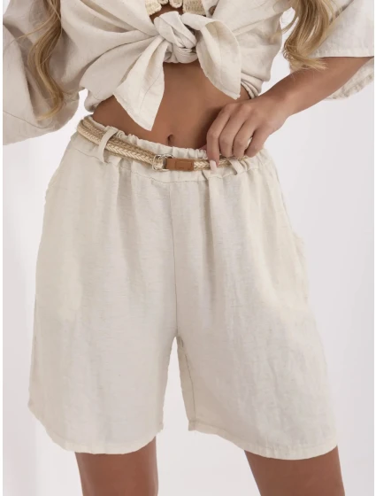 Šortky MI SN 6620.72P svetlo béžové