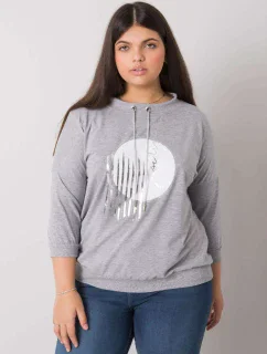 Blúzka RV BZ 7040.85P sivá