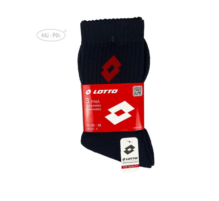 Raj-Pol Froté ponožky Lotto 3Pack Multicolour