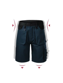 Woody pánske pracovné šortky námornícka modrá