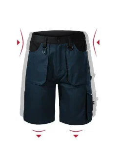 Woody pánske pracovné šortky námornícka modrá
